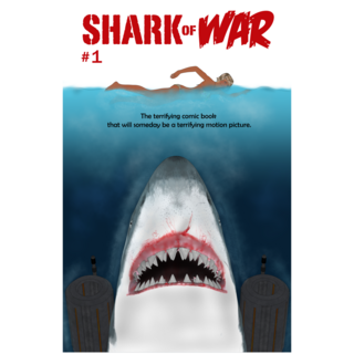 Shark of War #1 Jaws Cover