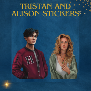 Tristan and Alison stickers