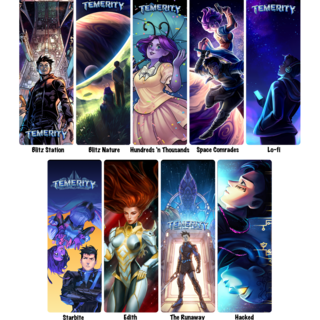 Temerity Metal Bookmarks