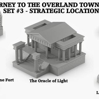 $25 JTO Townscape 3D STL Files - Strategic Locations