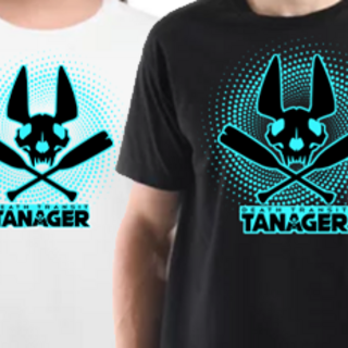 T-Shirt (Jackal Skull Vortex) *