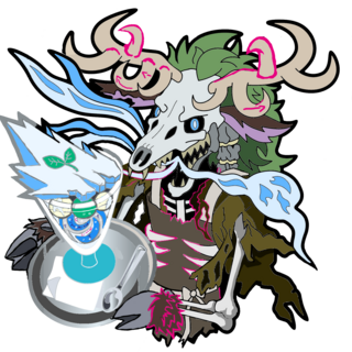 WENDIGO: IceScream Cryptid - Hard Enamel Pin