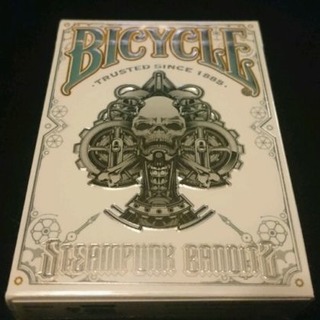 BICYCLE STEAMPUNK BANDITS WHITE PLAYING CARDS