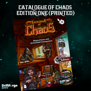Catalogue of Chaos Edition 1