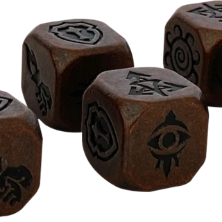 Metal Dice - Mythic Set