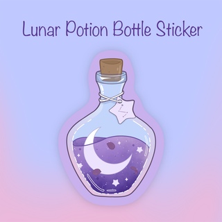 Lunar Potion Bottle Sticker