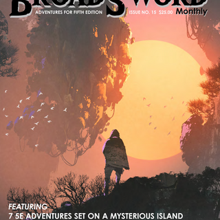 Broadsword Monthly #15 (Island Mystery Adventure)