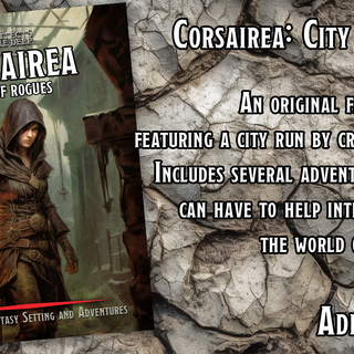 Corsairea Adventure Setting and Adventures