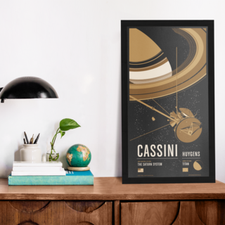 Cassini 10.5 x 18.5 Giclée Prints
