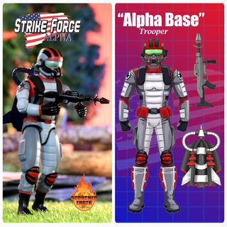 Alpha Base Trooper Action Figure