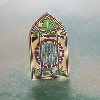 Window to Another World  Pin - Shire Gold