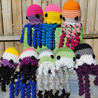 Crochet Queer Jellies Small