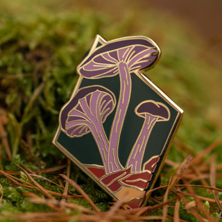 Pin Laccaria Amethystina