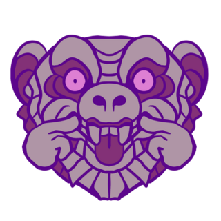 Monkey grotesque