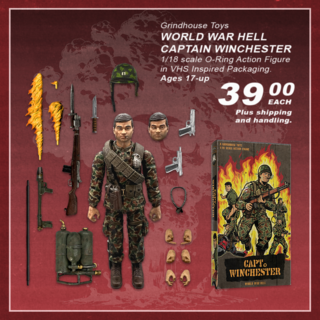 Captain Winchester World War HELL Action Figure