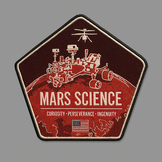 Mars Science 3.75" Patch