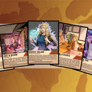 5-card trading card set