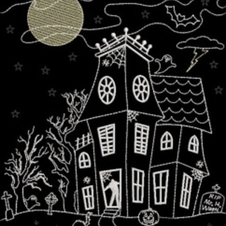 Haunted House pin banner