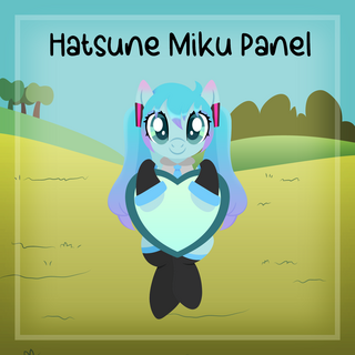 Hatsune Miku - Panel