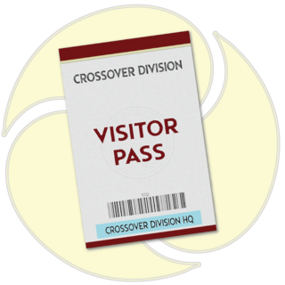 Crossover Division Headquarters Visitor's Pass