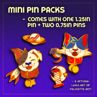 Mini Pin Set (any unlocked design)