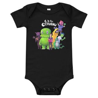 Baby Short Sleeve One Piece - C is for Cthulhu 10th Anniversary
