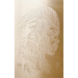 Jaycen Wise #1 Tehani Farr Crown Prince Etched Gold