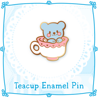 Teacup Enamel Pin