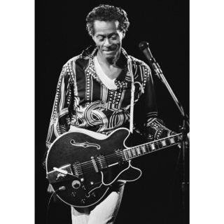 Limited Edition 8" by 10" archival print of Chuck Berry