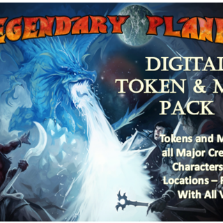 Legendary Planet VTT Token and Map Pack