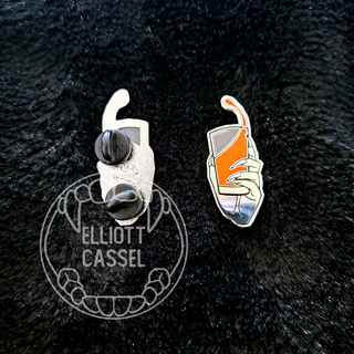 Sin in My Heart "Glass of Blood" Pin