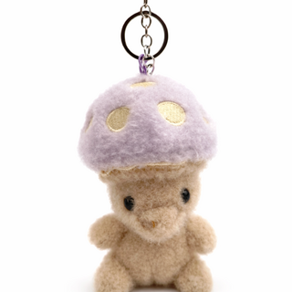 Mini Sporeladon Bag Charm Plush - Lavender