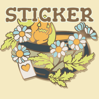 Chamomile Sticker