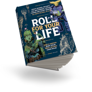 Roll For Your Life hardcover book