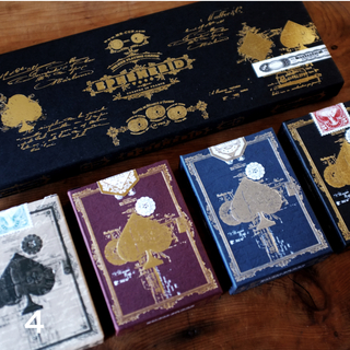 QUARTET : STANDARD + DELUXE + SILVER + GOLD in GOLD sleeve