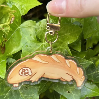 Sourdough Skink Keychain