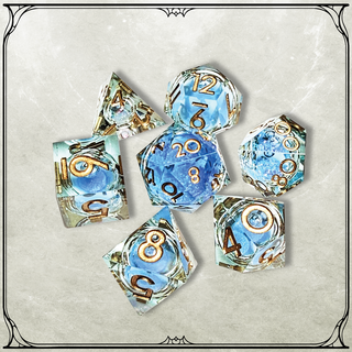 Heart of Chronomancy Dice Set