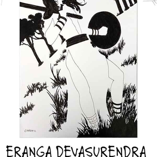 HS Original Art Eranga Devasurendra Born of Blood #1 Second Print 12x18