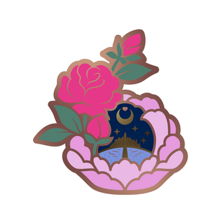 Chibi Moon pin