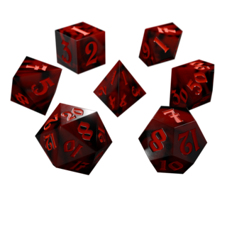 Rouge Dice Set - Sinister Pall Bearer