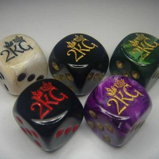 2 Kings Games Dice set - All 5 D6
