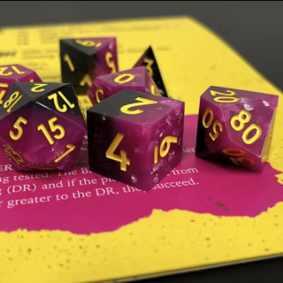 Punk is Dead - Sharp Edge Dice Set