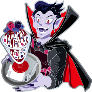 VAMPIRE: IceScream Cryptid - Hard Enamel Pin