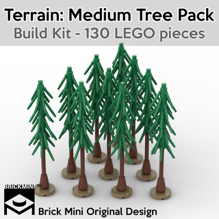 Terrain: Medium Tree Pack Build Kit