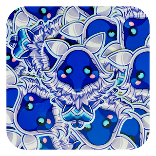 Genshin Impact Abyssal Mage Cyro Waterproof Glossy Sticker