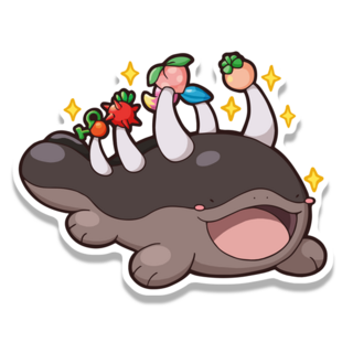 Fruity spikes salamander sticker