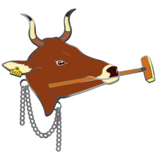 Clever Cows Pin