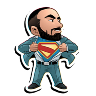 Super DJ Sticker