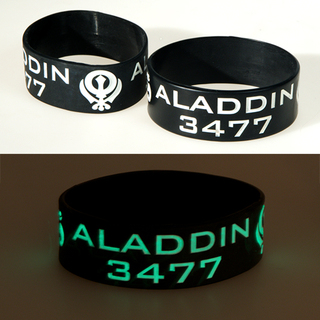 ALADDIN 3477 Glow-in-the-Dark Wristband