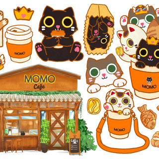 Momo Sticker